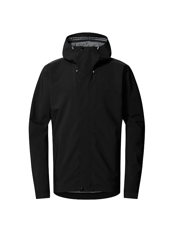 Haglöfs Men's Breeze Proof Jacket - True Black Product Image