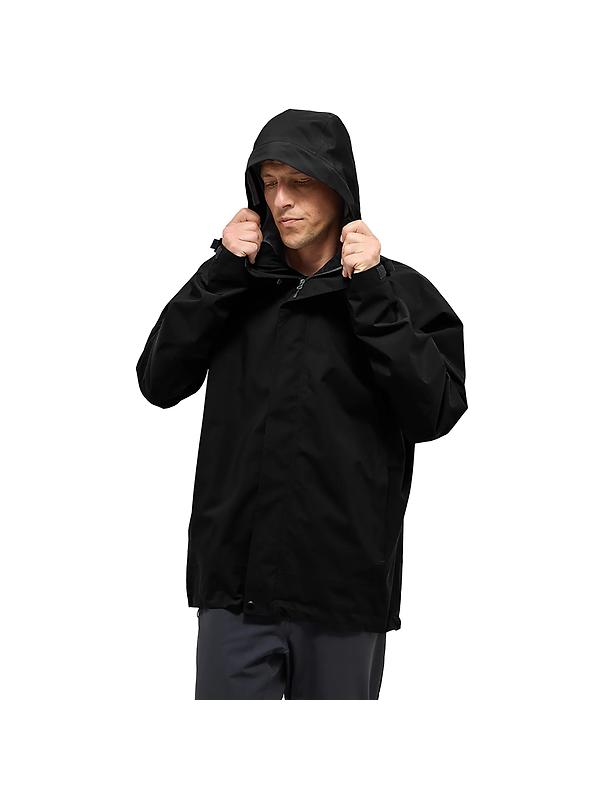 Haglöfs Men's Breeze Proof Jacket - True Black Image 2