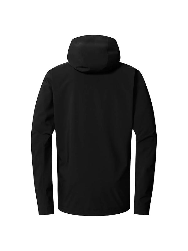 Haglöfs Men's Breeze Proof Jacket - True Black Image 7