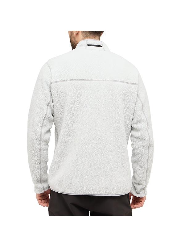 Haglöfs Men's Mossa Pile Jacket - Stone Grey Melange Image 4