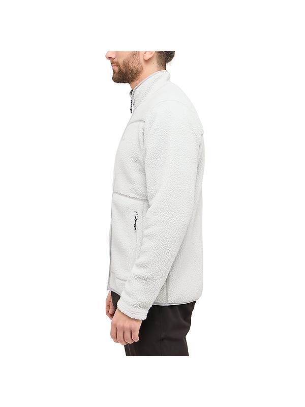 Haglöfs Men's Mossa Pile Jacket - Stone Grey Melange Image 5