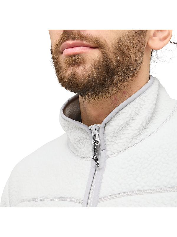 Haglöfs Men's Mossa Pile Jacket - Stone Grey Melange Image 6