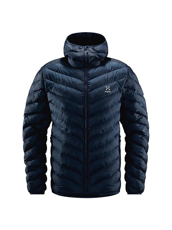 Haglöfs Men's Särna Mimic Hooded Jacket - Tarn Blue Product Image