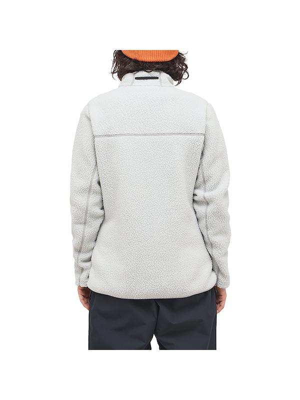 Haglöfs Women's Mossa Pile Jacket - Stone Grey Melange Image 4