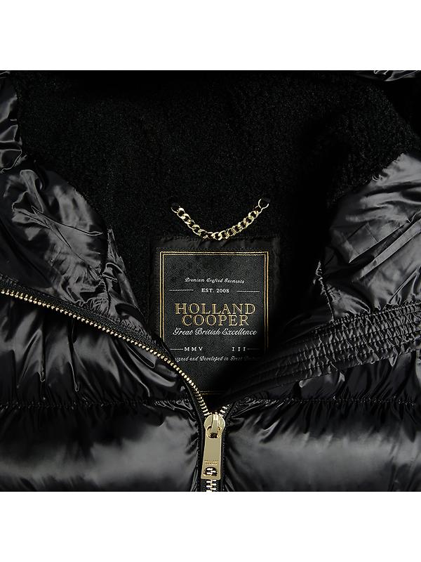 Holland Cooper Women's Harrow Padded Jacket - Deep Black Image 8