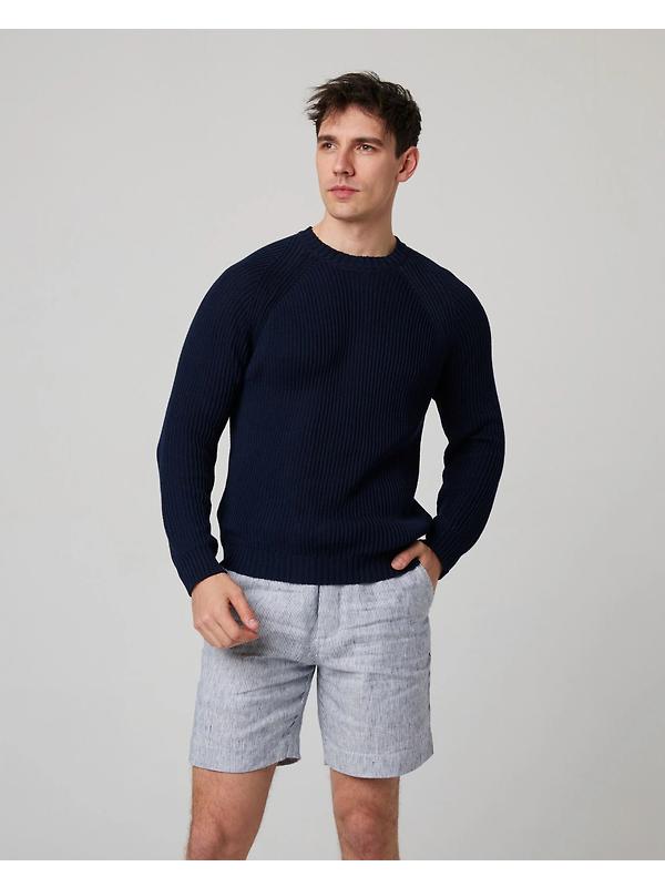 Peregrine Men's Harry Sweater - Navy Image 2