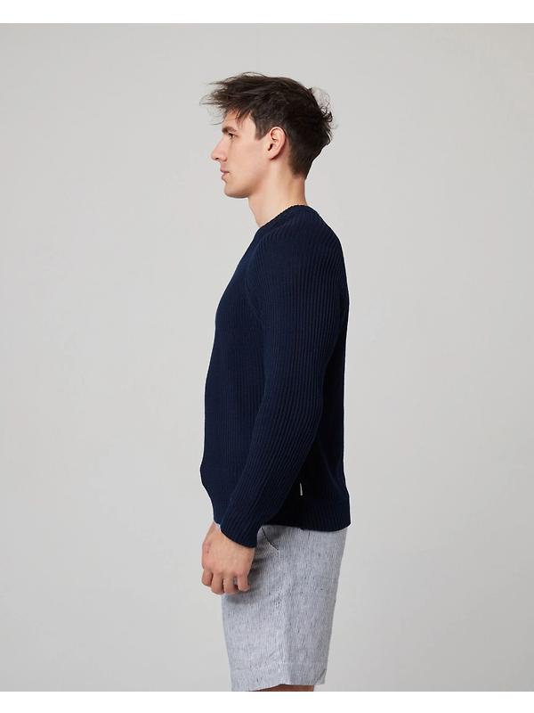 Peregrine Men's Harry Sweater - Navy Image 4