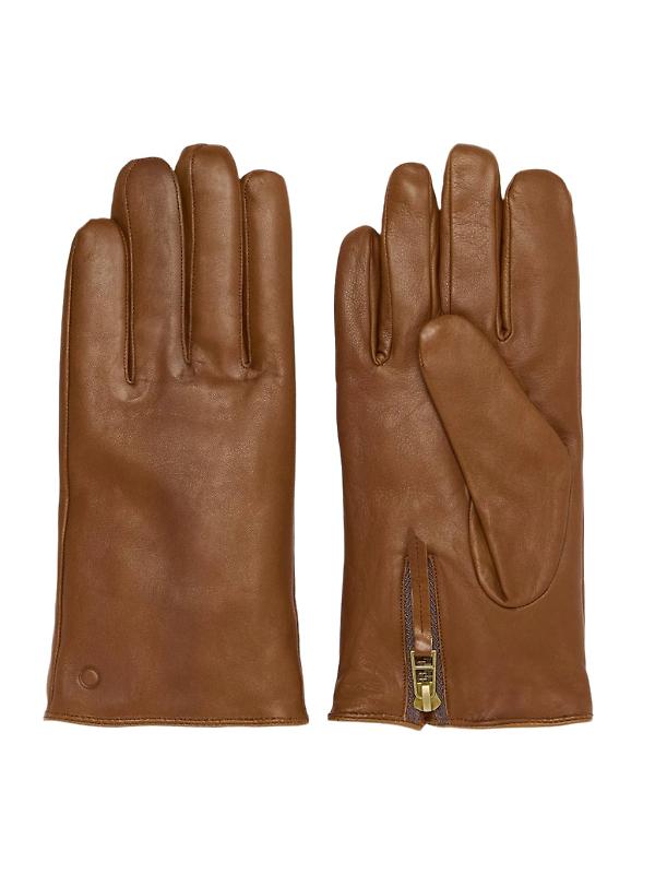 Oliver Sweeney Men's Herne Leather Gloves - Tan Image 1
