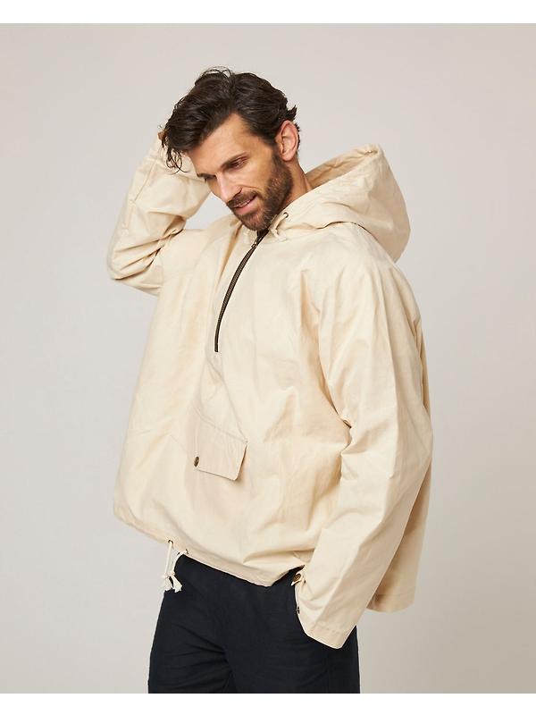 Peregrine Men's Made In England Holkham Cagoule - Off-White Image 2