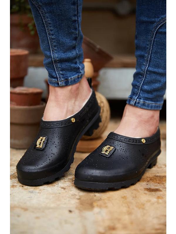 Holland Cooper Gardening Loafers - Matte Black Image 3