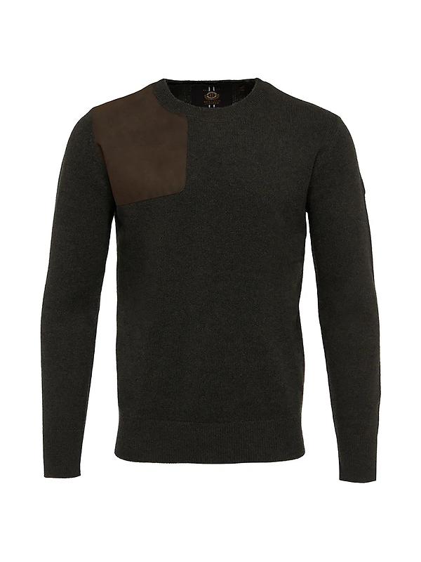 Holland Cooper Men's Country Crew Neck Knit - Moss Product Image