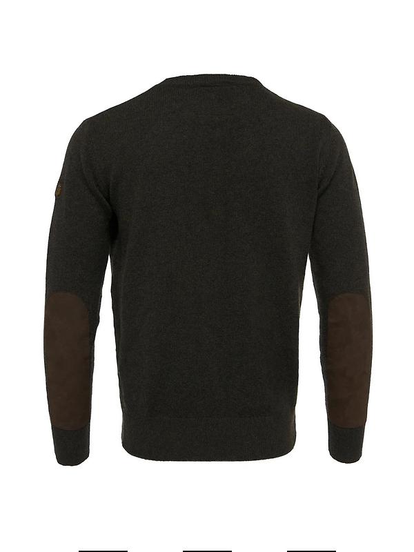 Holland Cooper Men's Country Crew Neck Knit - Moss Image 9