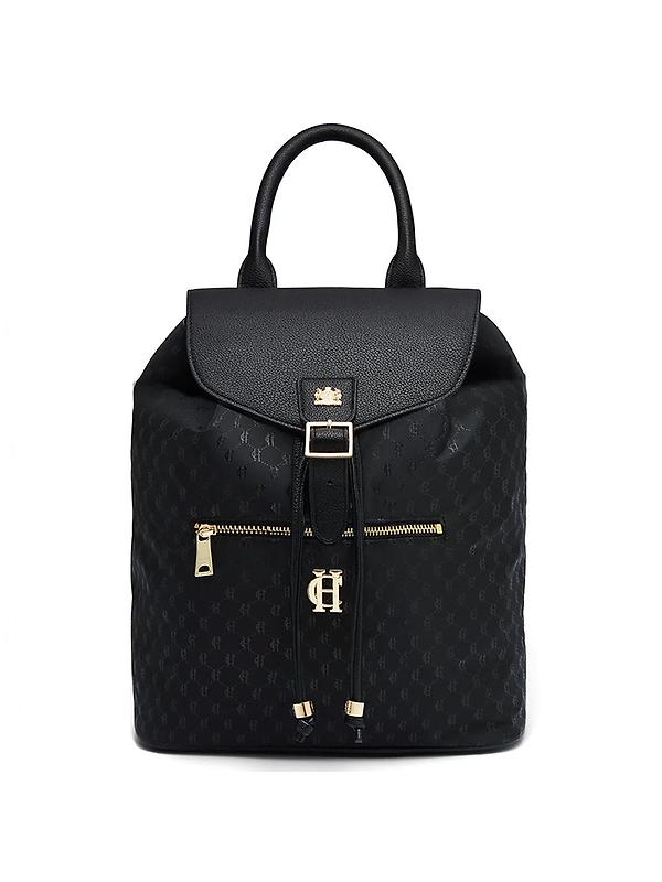 Holland Cooper Regency Backpack - Black Monogram Image 1