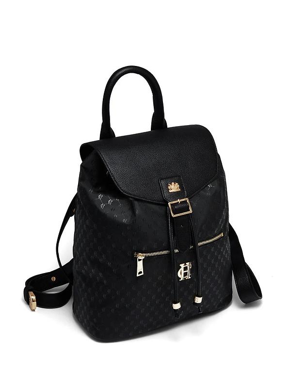 Holland Cooper Regency Backpack - Black Monogram Image 4