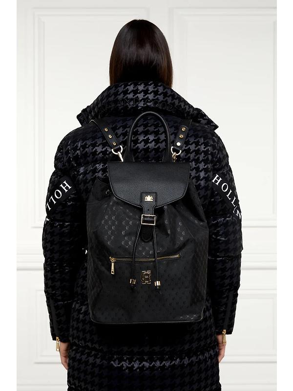 Holland Cooper Regency Backpack - Black Monogram Image 3