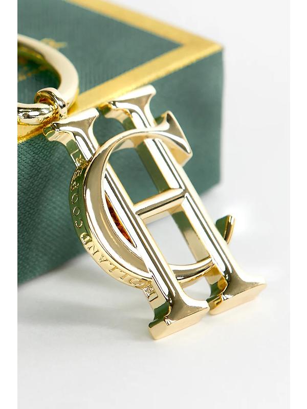 Holland Cooper The HC Keyring - Gold Image 2