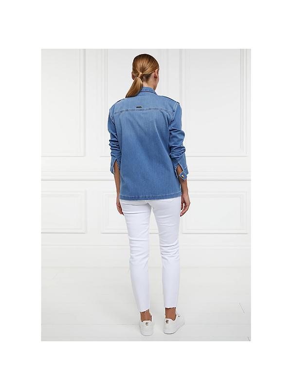 Holland Cooper Women's Artillery Jacket - Denim Image 5