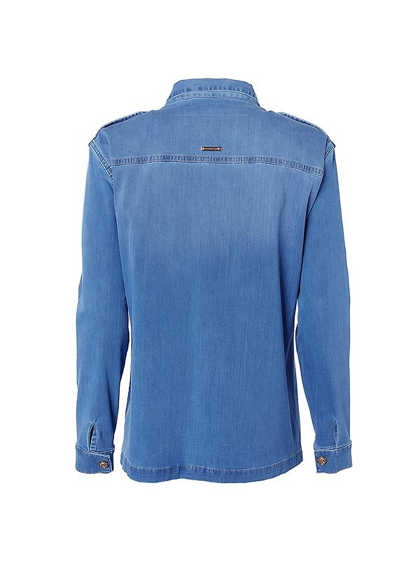 Holland Cooper Women's Artillery Jacket - Denim Image 6