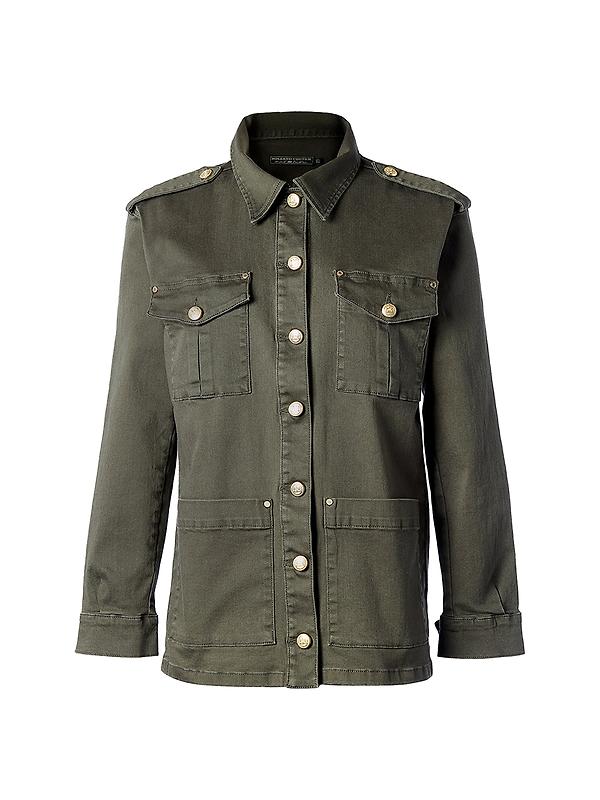 Holland Cooper Women's Artillery Jacket - Hunter Green Product Image