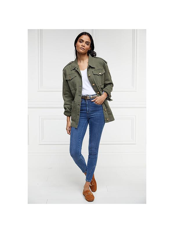 Holland Cooper Women's Artillery Jacket - Hunter Green Image 11