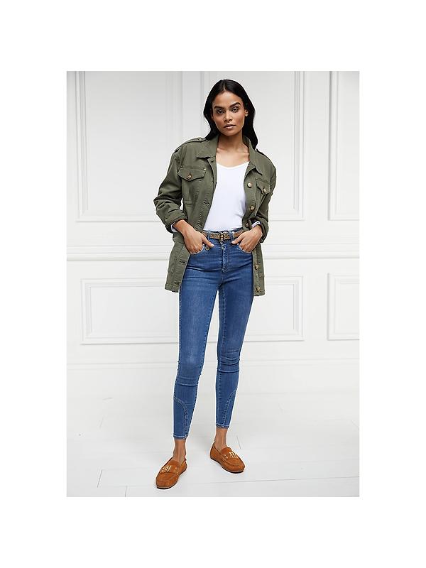 Holland Cooper Women's Artillery Jacket - Hunter Green Image 5