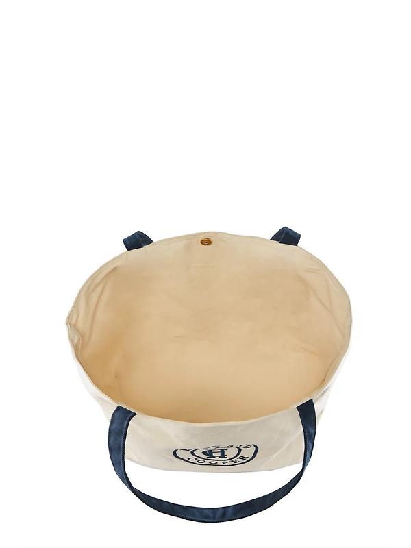 Holland Cooper Women's Classic Shopper - Ecru Navy Image 5
