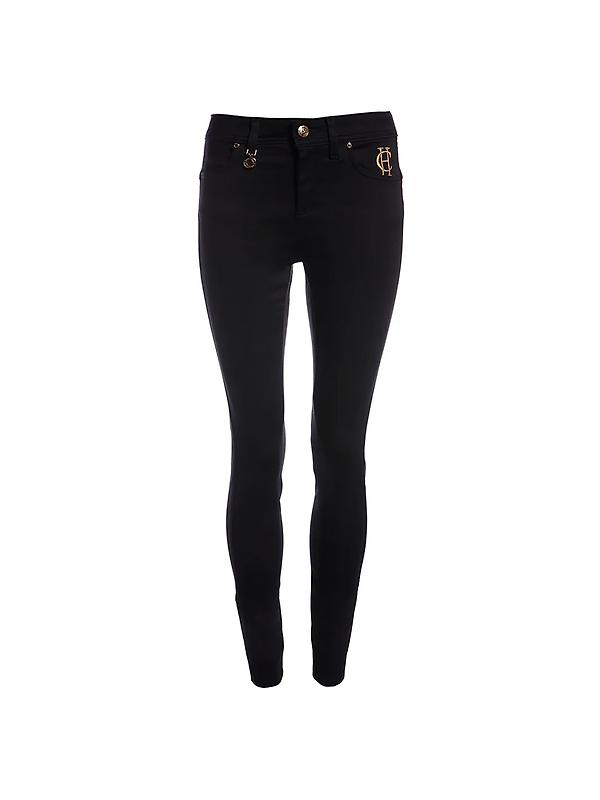 Holland Cooper Women's Contour Skinny Jeans - Black Image 1