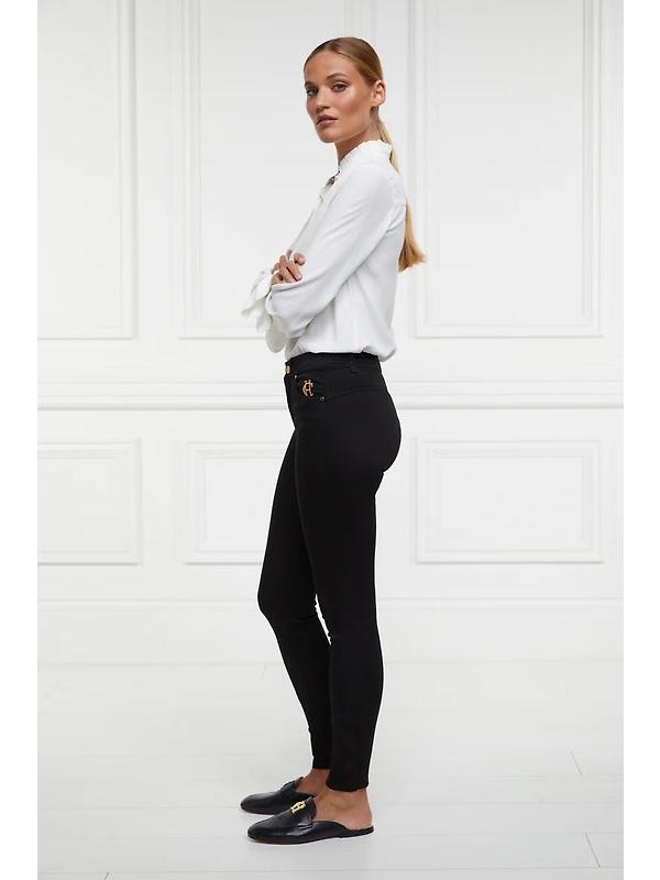 Holland Cooper Women's Contour Skinny Jeans - Black Image 4