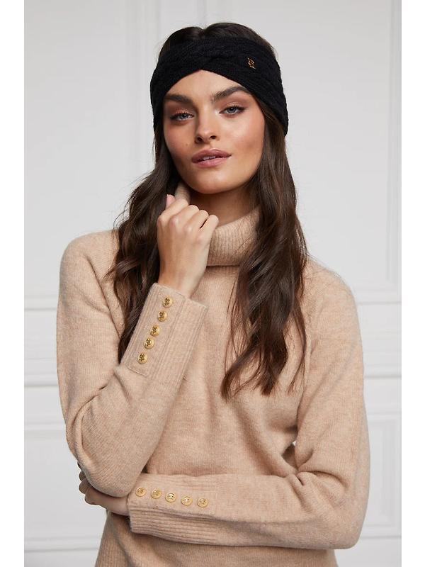 Holland Cooper Women's Cortina Headband - Black Image 3