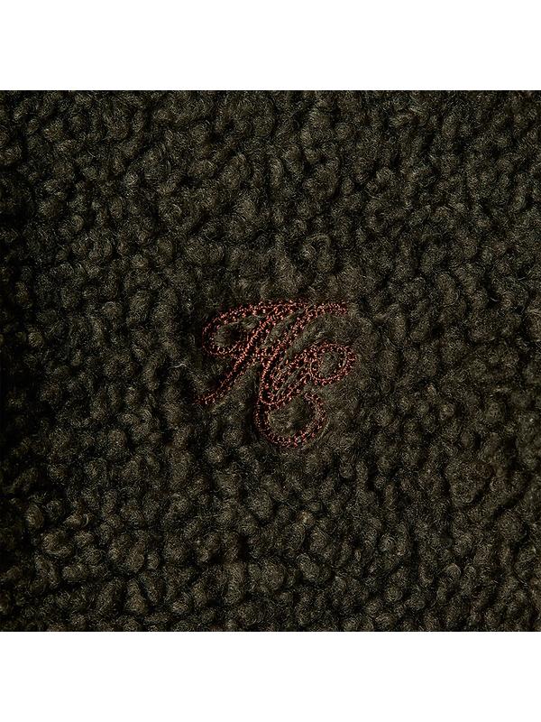 Holland Cooper Women's Country Fleece Gilet - Khaki Borg Image 10