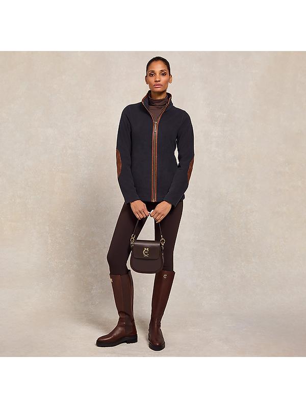 Holland Cooper Women's Country Fleece Jacket - Ink Navy Image 7
