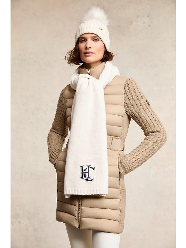 Holland Cooper Women's Elle Scarf - Ecru Image 4