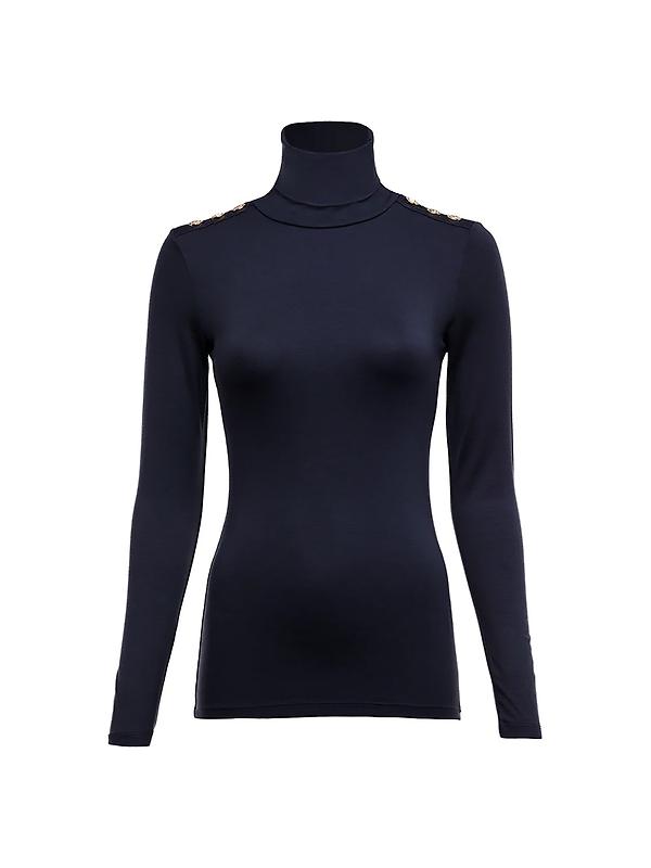 Holland Cooper Women's Essential Roll Neck - Ink Navy Image 1