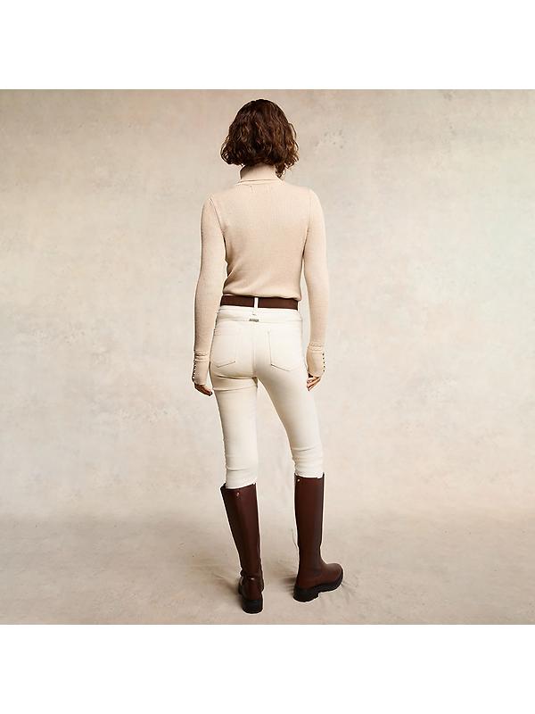 Holland Cooper Women's Jodhpur Jeans - Oatmeal Image 3