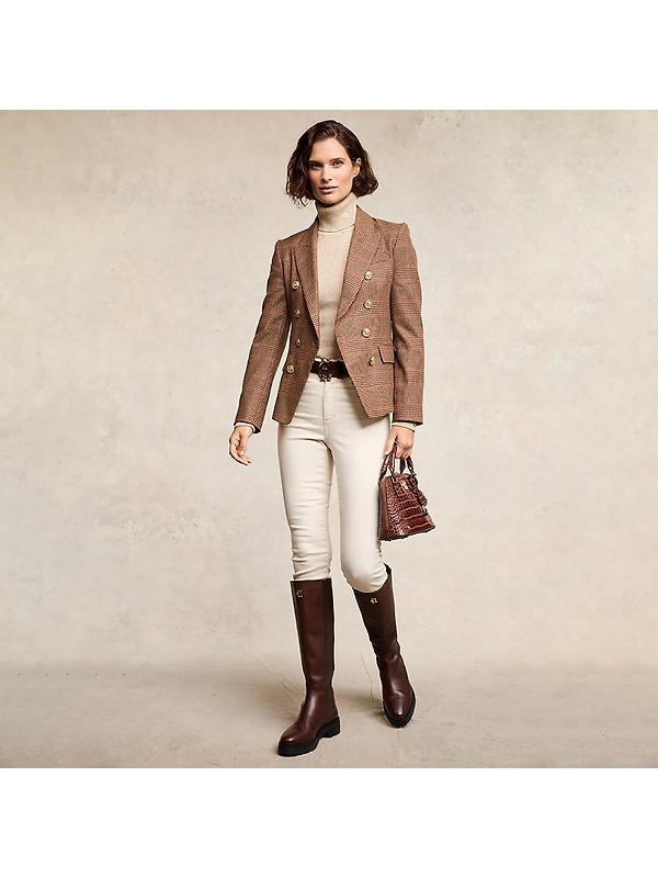 Holland Cooper Women's Jodhpur Jeans - Oatmeal Image 6