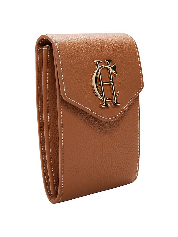 Holland Cooper Women's Knightsbridge Phone Pouch - Tan Gold Image 4