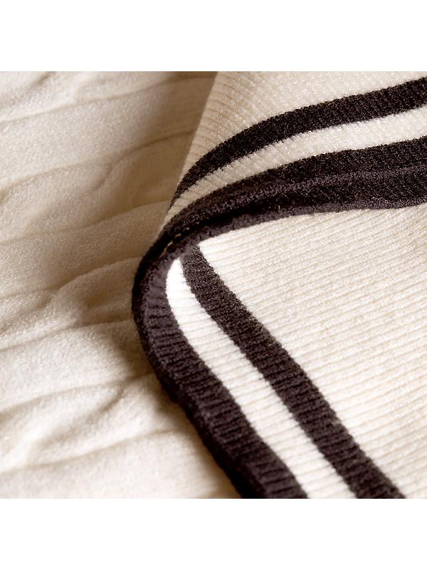 Holland Cooper Women's Melissa V Neck Knit - Natural Image 6