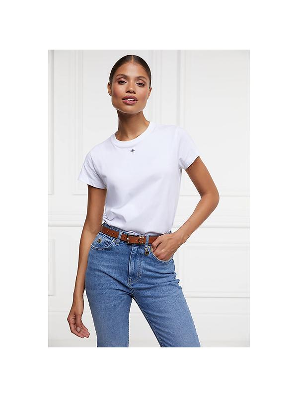Holland Cooper Women's Monogram Tee - White Image 2