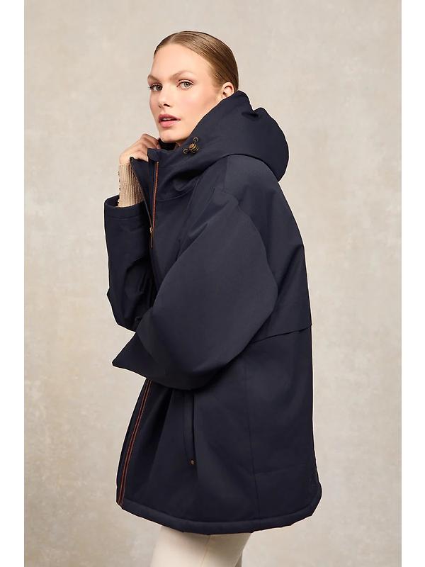 Holland Cooper Women's One-Size Waterproof Jacket - Ink Navy Image 5