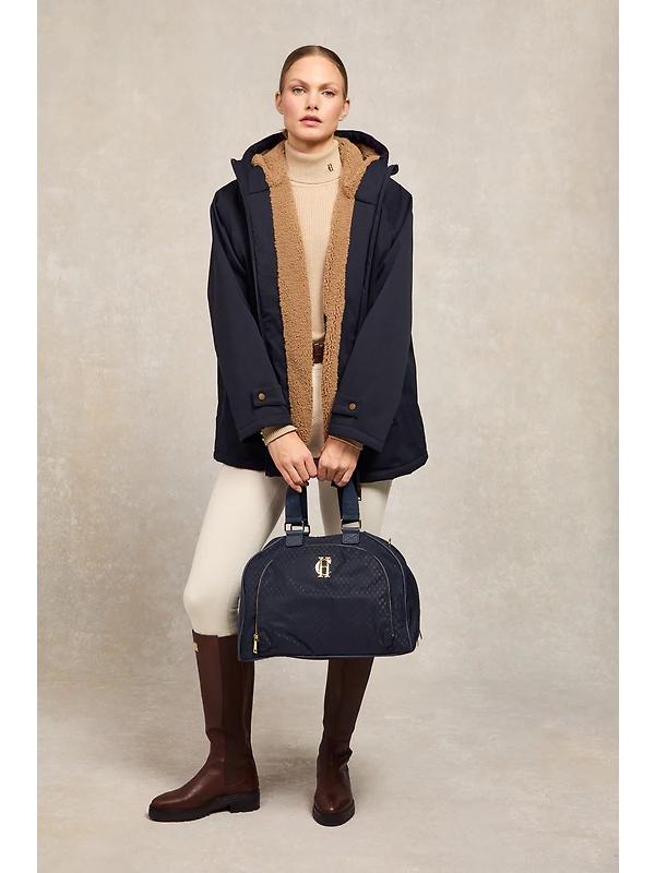 Holland Cooper Women's One-Size Waterproof Jacket - Ink Navy Image 7