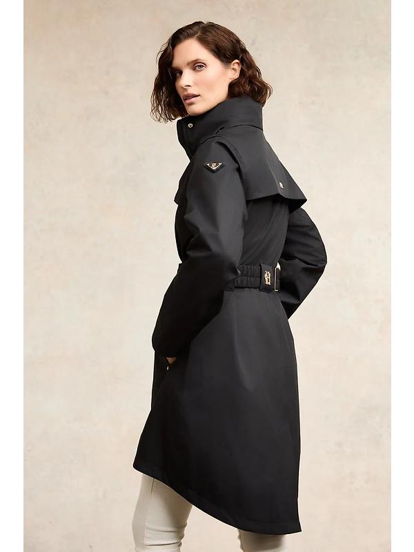 Holland Cooper Women's Rosedale Waterproof Parka - Black Image 3