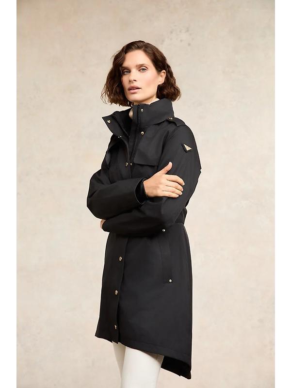 Holland Cooper Women's Rosedale Waterproof Parka - Black Image 8