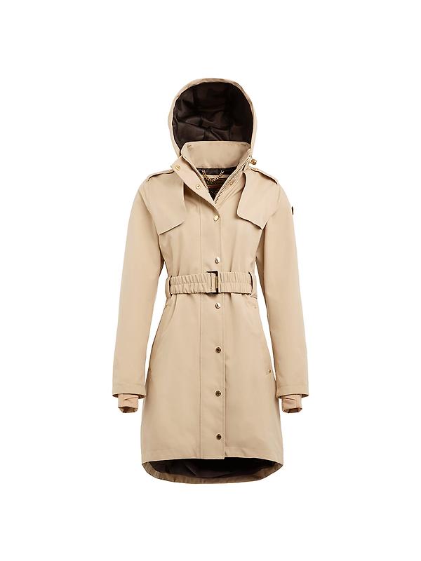 Holland Cooper Women's Rosedale Waterproof Parka - Stone Product Image