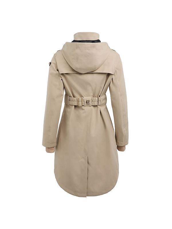 Holland Cooper Women's Rosedale Waterproof Parka - Stone Image 13