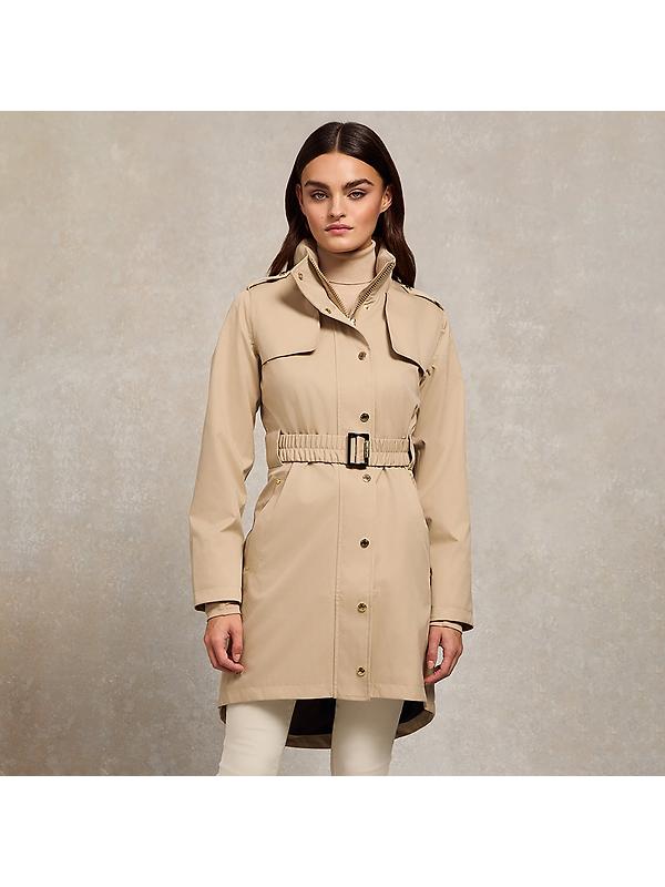 Holland Cooper Women's Rosedale Waterproof Parka - Stone Image 2