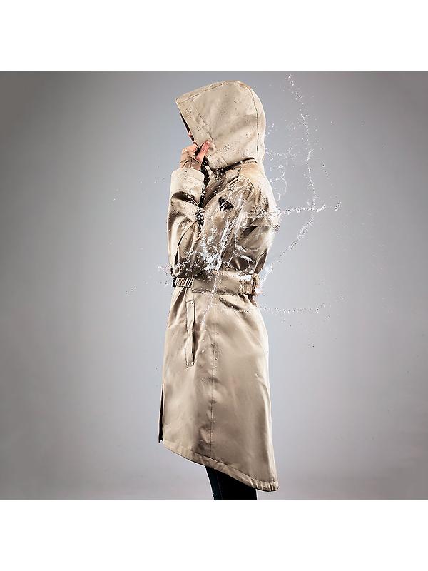 Holland Cooper Women's Rosedale Waterproof Parka - Stone Image 7