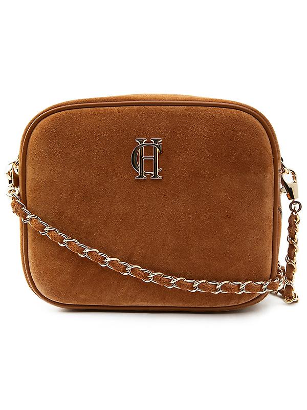 Product image of Holland Cooper Women's Soho Camera Bag - Tan Suede