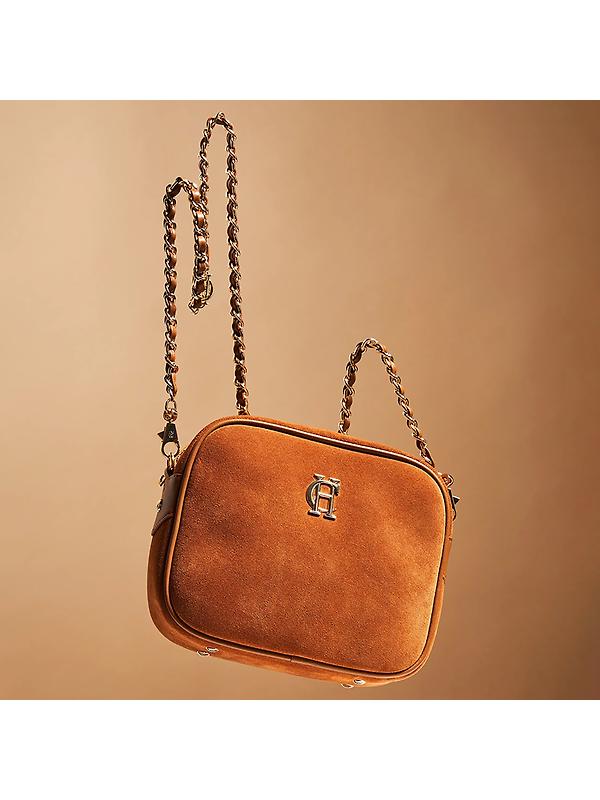 Holland Cooper Women's Soho Camera Bag - Tan Suede Image 3