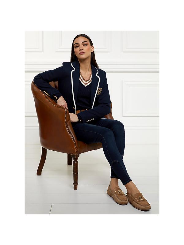 Holland Cooper Women's The Driving Loafer - Taupe Image 2