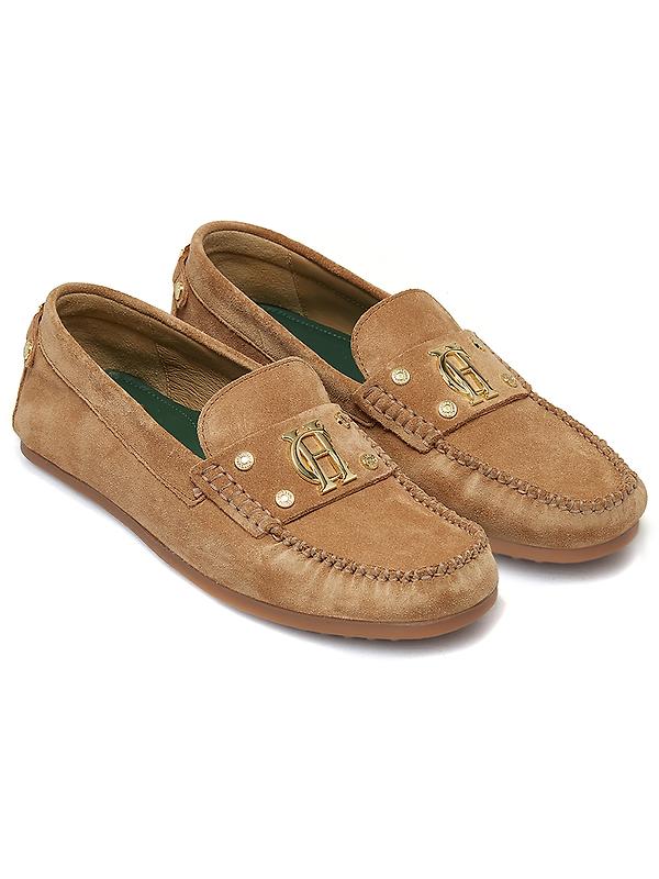 Holland Cooper Women's The Driving Loafers - Taupe Image 4